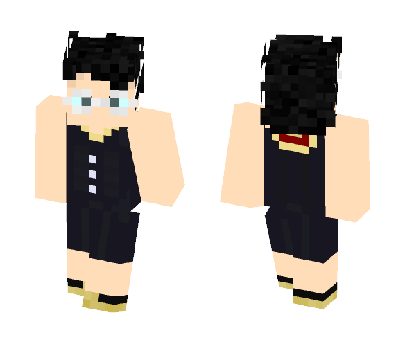 Monkey D. Luffy (GOLD) - Male Minecraft Skins - image 1