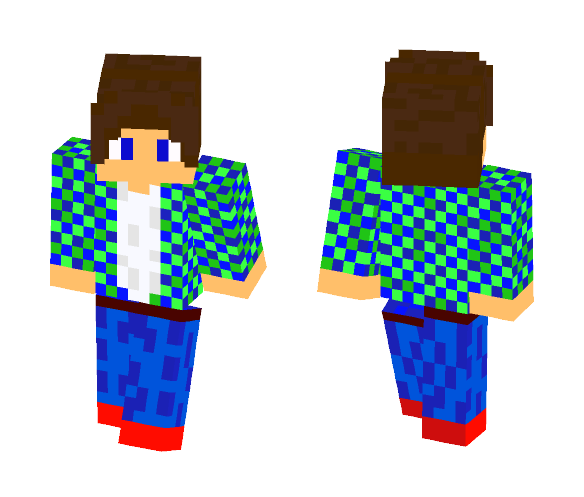 Download Free Eddiethegamerbro's old skin Skin for Minecraft image 1 Eddiethegamerbro's old skin - Male Minecraft Skins - image 1