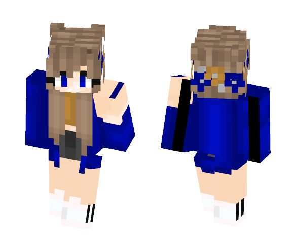 RavenClaw Girl - Girl Minecraft Skins - image 1