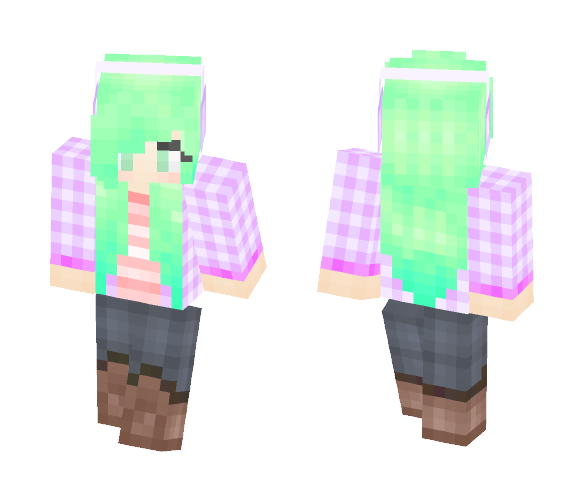 Sea Foam - Female Minecraft Skins - image 1