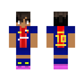 FC Barcelona Kit 2017/18 - Male Minecraft Skins - image 2