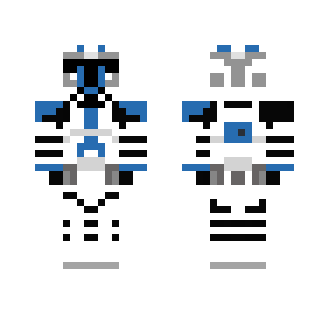 Clone Trooper 501st Remake - Male Minecraft Skins - image 2