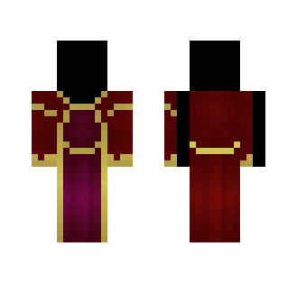 Royal Red Dress