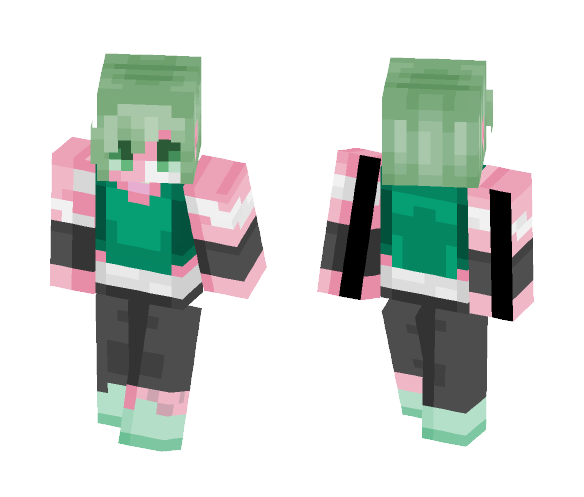 Watermelon Quartz - Gemsona - Male Minecraft Skins - image 1