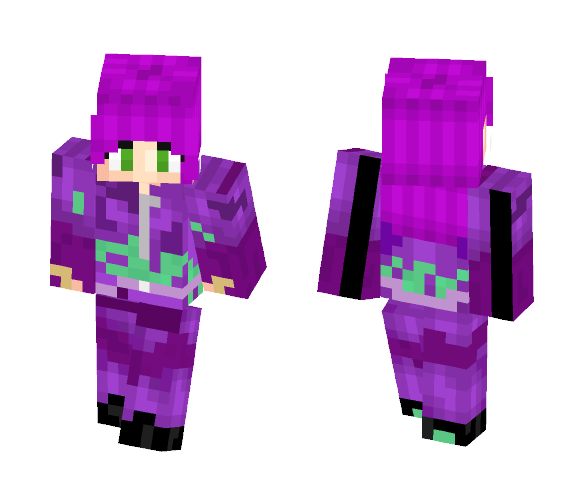 Mal - Disney Descendants 2 - Female Minecraft Skins - image 1