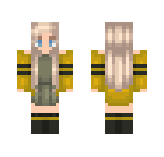 Hufflepuff Pride - Female Minecraft Skins - image 2