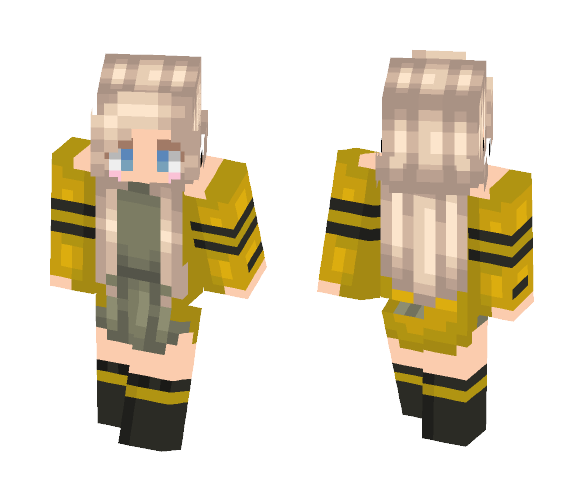 Hufflepuff Pride - Female Minecraft Skins - image 1
