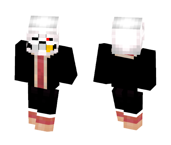Sans the Skeleton (Underfell) - Male Minecraft Skins - image 1