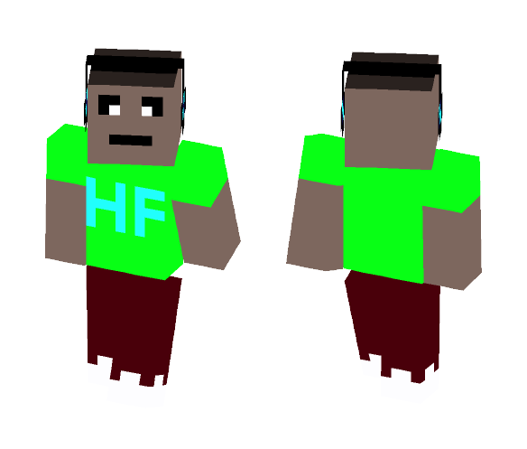 Cool kid w/ headphones. - Male Minecraft Skins - image 1