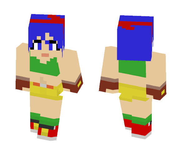 Launch Dragon ball - Female Minecraft Skins - image 1