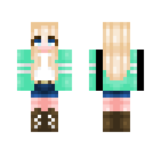 Pixel || I'm as fresh as a mint - Female Minecraft Skins - image 2