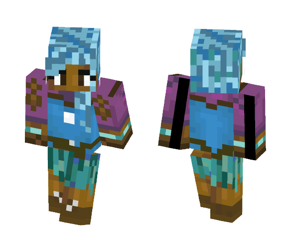 Uma - Disney Descendants 2 - Female Minecraft Skins - image 1