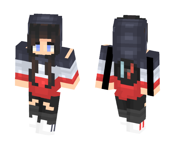 Download Free Twenty One Pilots Fan Girl Skin for Minecraft image 1 Twenty One Pilots Fan Girl - Girl Minecraft Skins - image 1