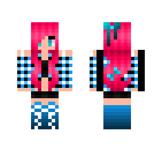 Cool Blue-ish girl