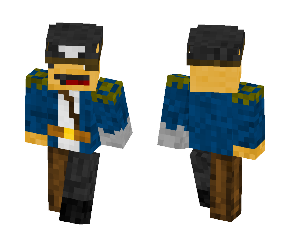 Capten Potato - Male Minecraft Skins - image 1