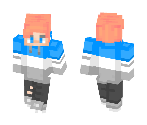 Hoodie Boy - Boy Minecraft Skins - image 1