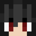 Download Free Black haired girl in a Red hoodie. Skin for Minecraft image 3 Black haired girl in a Red hoodie. - Color Haired Girls Minecraft Skins - image 3