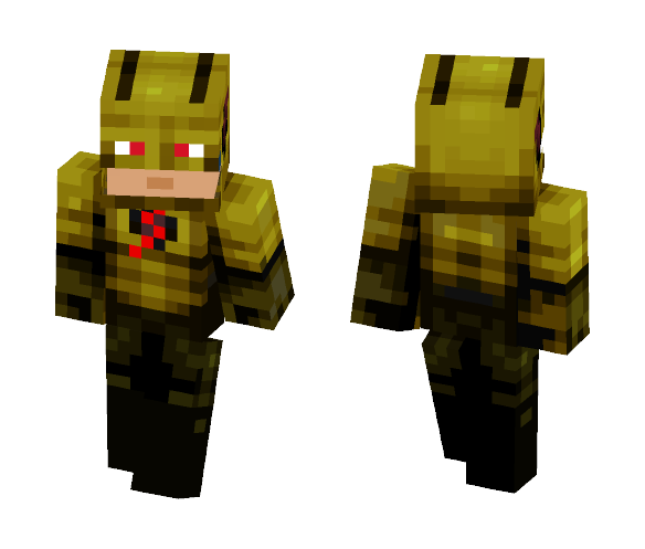 Reverse Flash With Overlay - Comics Minecraft Skins - image 1