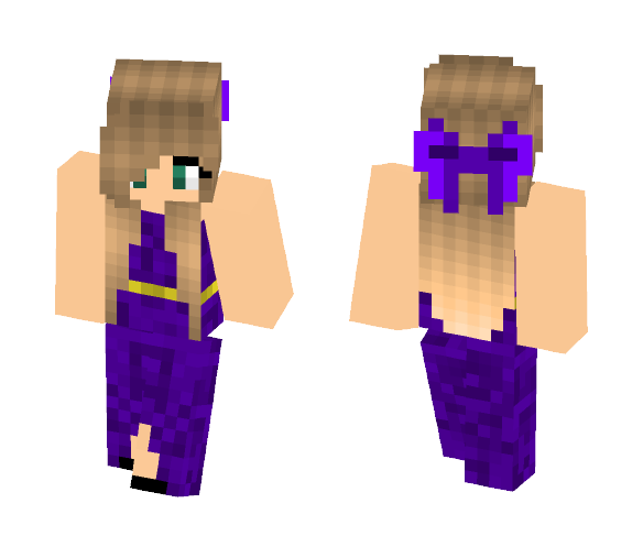 Prom Girl - Girl Minecraft Skins - image 1