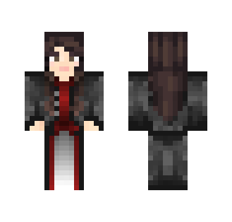 Astrid Baruch - Fur Coat (Open) - Female Minecraft Skins - image 2