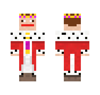 The king of Minecraftia