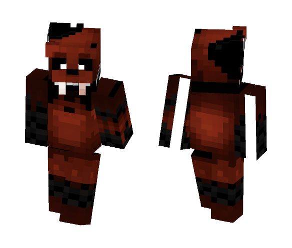 Ignited Freddy - Male Minecraft Skins - image 1