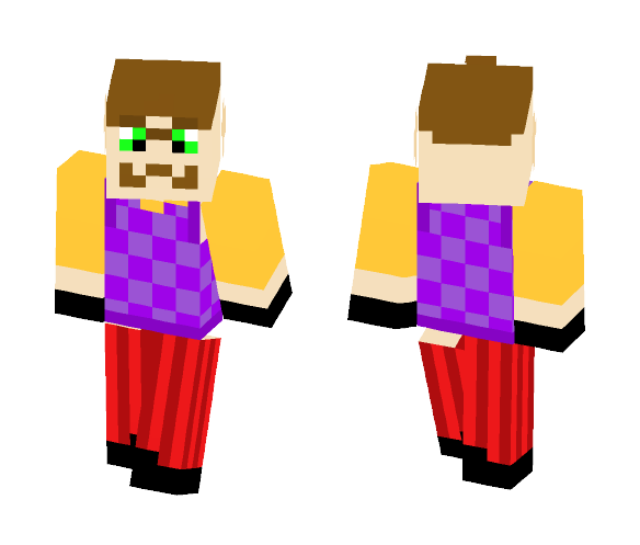 Neighbor from Hello Neighbor - Male Minecraft Skins - image 1