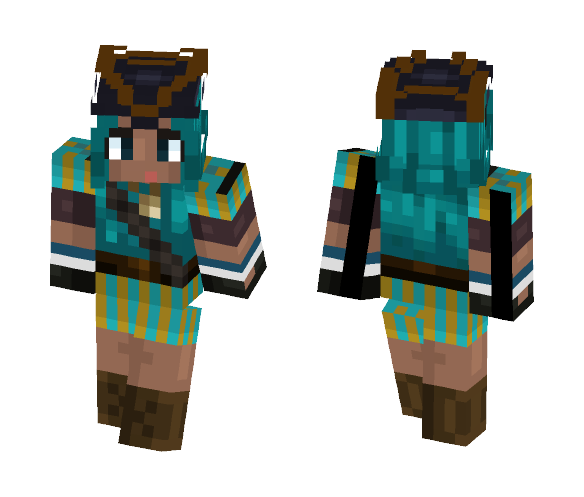 Uma (Descendants 2) [PLZ DIAMOND] - Female Minecraft Skins - image 1