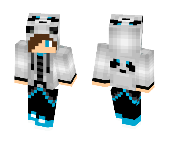 Panda Boy Skin - Boy Minecraft Skins - image 1
