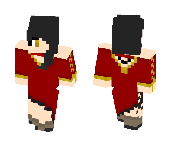 Cinder Fall - Female Minecraft Skins - image 1