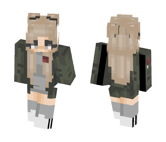 Download Free v3 of Casual Skin for Minecraft image 1 v3 of Casual - Female Minecraft Skins - image 1
