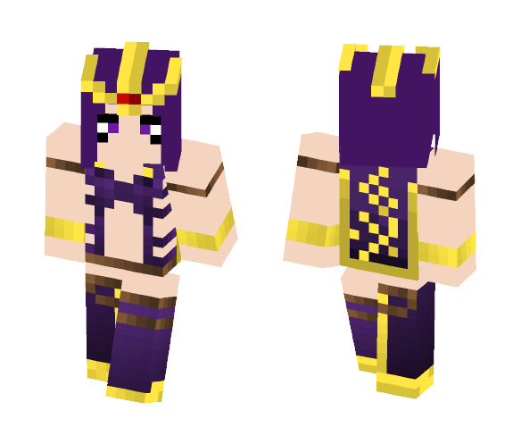 Evaine LeBlanc - Female Minecraft Skins - image 1