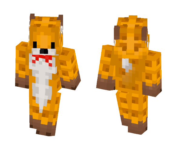 Waffle Fox - Male Minecraft Skins - image 1