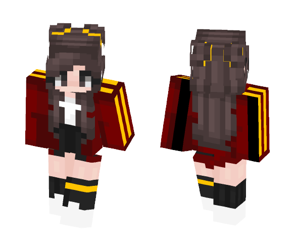 Gryffindor Pride - Female Minecraft Skins - image 1