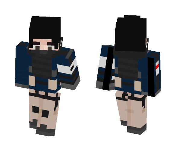Echo [Rainbow Six Siege] - Male Minecraft Skins - image 1