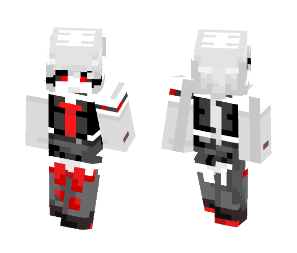 Grimm Pyrrha (REQUESTED) - Female Minecraft Skins - image 1
