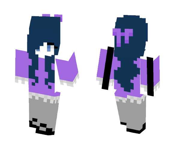 Kinda Plain Girl - Girl Minecraft Skins - image 1