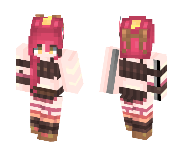 FNAF chica's cupcake girl - Girl Minecraft Skins - image 1