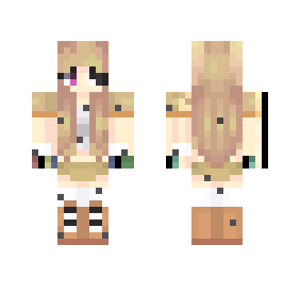 Withered Chica Human