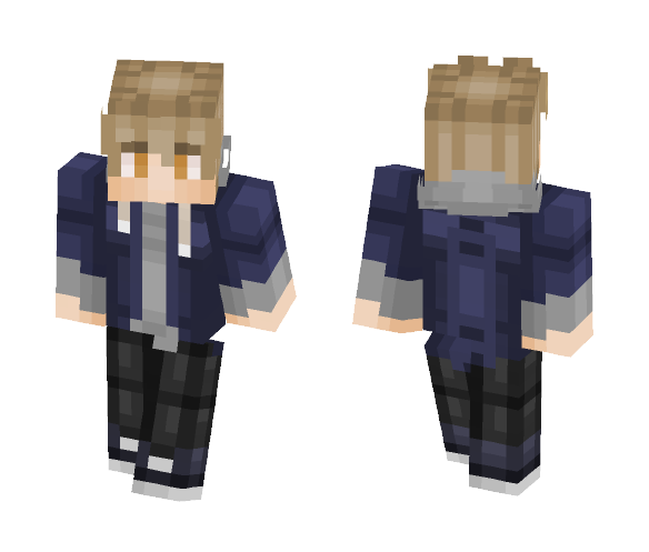 Blueish - Male Minecraft Skins - image 1