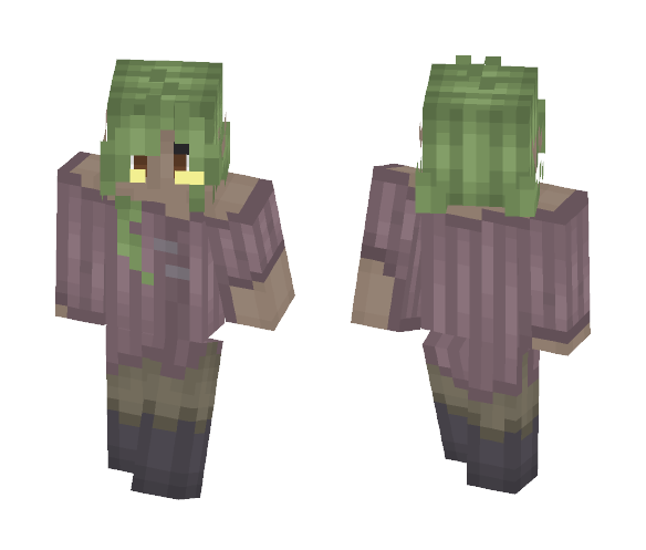 Forest Elf Scholar - Female Minecraft Skins - image 1