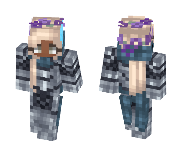 Download Free -=Cyborg Warrior Girl=- Skin for Minecraft image 1 -=Cyborg Warrior Girl=- - Female Minecraft Skins - image 1