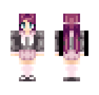 pink schoolgirl