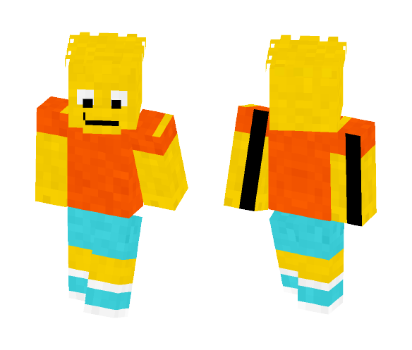 Bart Simpson - Male Minecraft Skins - image 1