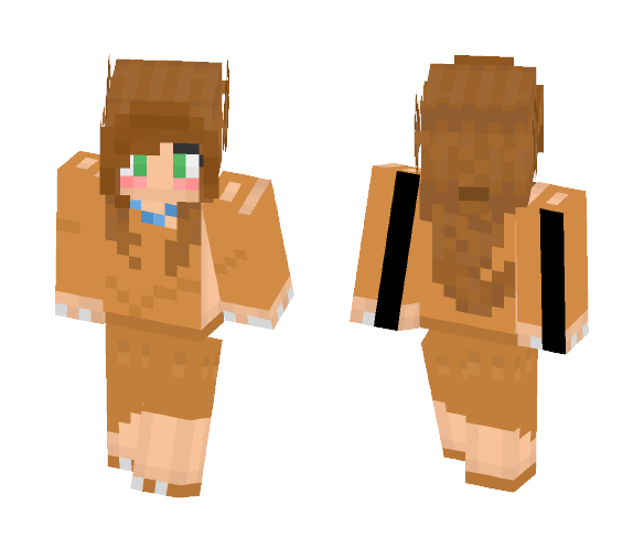 Download Free Animal Girl - The Unstoppables Skin for Minecraft image 1 Animal Girl - The Unstoppables - Girl Minecraft Skins - image 1