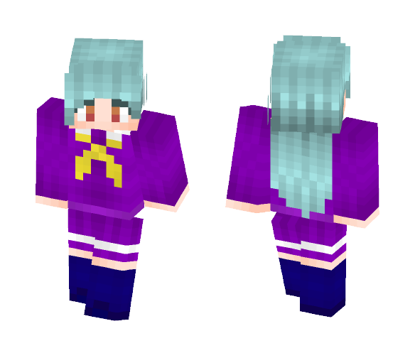 No game no life | Shiro - Female Minecraft Skins - image 1