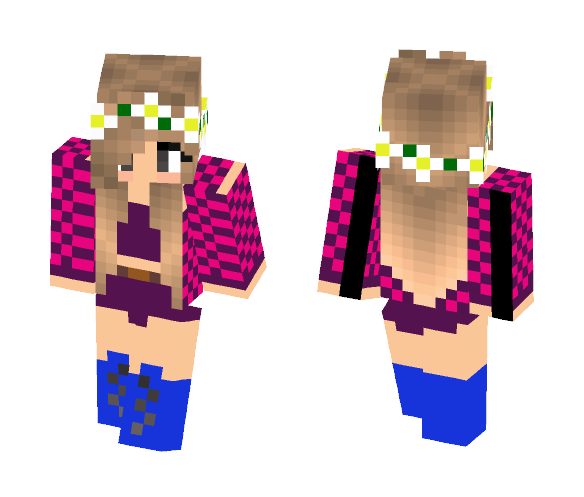 Flower Girl - Girl Minecraft Skins - image 1