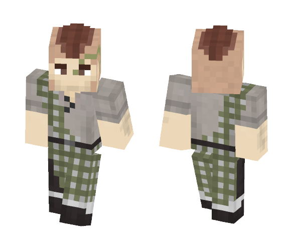 McKenna Kilt - Male Minecraft Skins - image 1