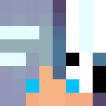 Blue and White Girl - Girl Minecraft Skins - image 3