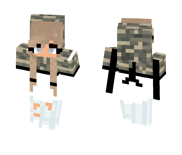 CAMO!!! - Female Minecraft Skins - image 1